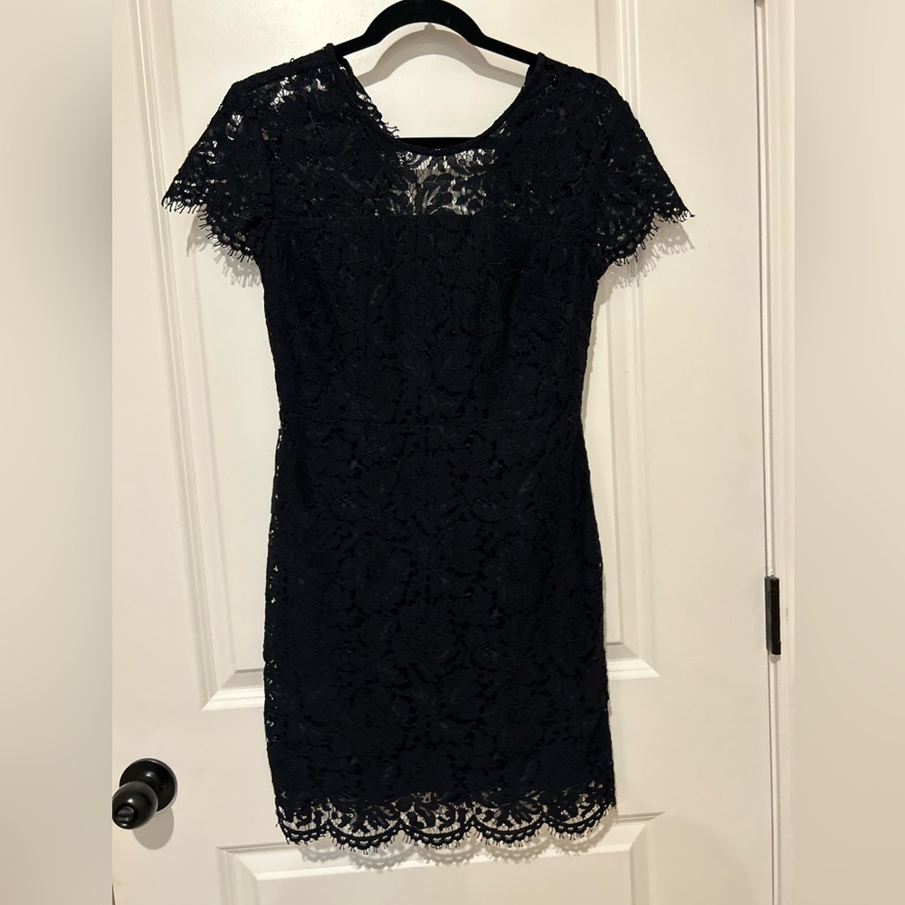 Banana Republic Lace Black Dress - Size SP